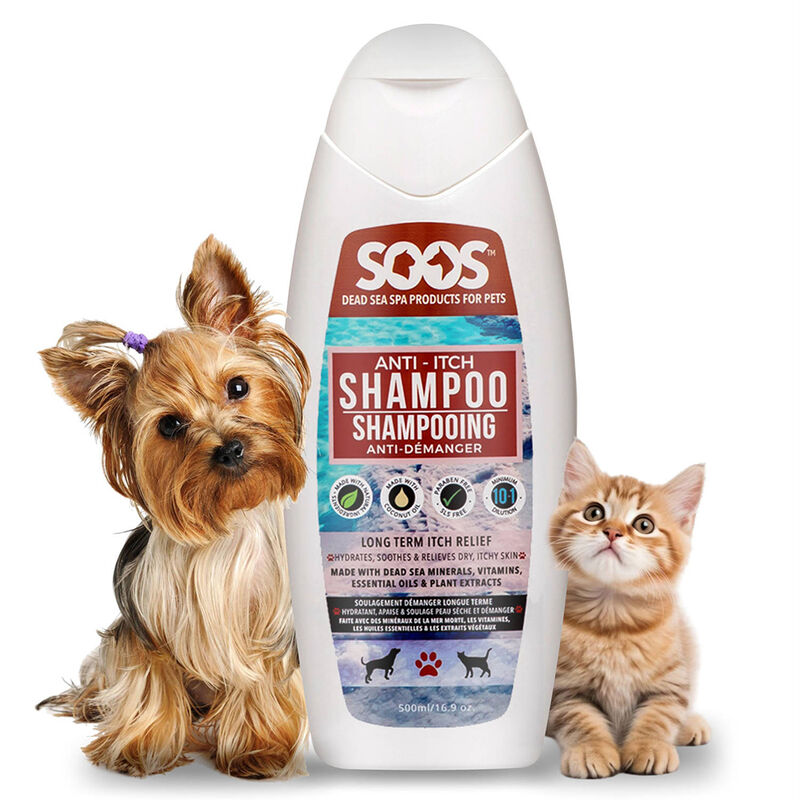 Soos Pets, Anti-Itch Pet Shampoo - 500ML image number null